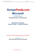 New Reliable and Realistic Microsoft AZ-204 Dumps