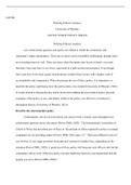 corrected  Policing  Policies  Analysis .docx  AJS/586  Policing Policies Analysis University of Phoenix   AJS/586: PUBLIC POLICY ISSUES   Policing Policies Analysis  Law enforcement agencies and agents are crafted to shield the community and individuals 