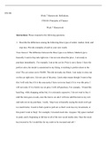 cf  week  7  investments  template    2  .docx  FIN100  Week 7 Homework: Definitions  FIN100: Principles of Finance   Week 7 Homework  Instructions: Please respond to the following questions:  1.   Describe the differences among the following three types 