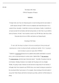 cf  week  10  writing  assignment  template.doc  FIN100  Investing in My Future FIN100: Principles of Finance   Summary  To begin with, one of my new financial goals is to start investing into the stock market. I really enjoyed, having $ 25,000 to invest 