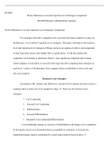 BUS499  week8  Assignment  3.docx    BUS499  Week 8 Business-Level and Corporate-Level Strategies Assignment  BUS499 Business Administration Capstone   Week 8 Business-Level and Corporate-Level Strategies Assignment  Two strategies that allow companies to