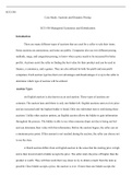 Assignment  1.docx  ECO 550  Case Study: Auctions and Dynamic Pricing  ECO 550 Managerial Economics and Globalization  Introduction  There are many different types of auctions that are used for a seller to sale their items. Some auctions are anonymous, an