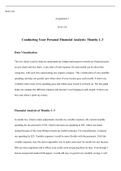 ECO110  Assignment3    1  .docx  ECO 110  Assignment 3  ECO 110  Conducting Your Personal Financial Analysis: Months 1€“3  Data Visualization  The two charts I used to help me understand my budget and progress towards my financial goals are pie charts and