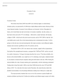 eco.docx  ECO/535  Economic Events ECO/535  Economic Events  The interest rates before 2007 from 2005 were relatively higher as contractionary monetary policy was practiced by US FED due to high inflation and hot money flowing in from Asian financial mark