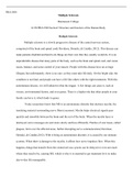 Multiple  Sclerosis.docx  PHA1500  Multiple Sclerosis Rasmussen College  G150/PHA1500 Section7 Structure and function of the Human Body  Multiple Sclerosis  Multiple sclerosis is a slowly progressive disease of the central nervous system, comprised of the