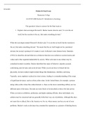 module06 final exam.docx    SYG1000  Module 06 Final Exam   Rasmussen College  G142/SYG1000 Section 03: Introduction to Sociology  The question I chose to answer for the final exam is:  1.  Explain what sociologist Howard S. Becker meant when he said, 