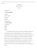 Week  5  Assignment  WH  Framework.docx  ACC/543  WH Framework University of Phoenix ACC/543  WH Framework  W €“ WHO (Stakeholders):  Consumers  Owners or investors Management Employees  Future generations  H €“ HOW (Guidelines):  Universalization  Values