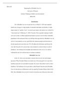 Week  3      Repairing  the  ACA    Group  Assignment    Final  Draft    03.15.2021.docx    MHA/505  Repairing the Affordable Care Act  University of Phoenix  Systems Thinking in Health Care Environments   MHA/505  Introduction  The Affordable Care Act wa