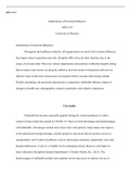 team  assignment  sample.docx  MHA/543  Implications of External Influences  MHA/543  University of Phoenix  Implications of External Influences  Throughout the healthcare industry, all organizations are faced with external influences that impact talent a