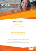 AZ-303 Exam Questions - Verified Microsoft AZ-303 Dumps 2021