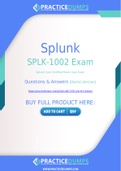 Splunk SPLK-1002 Dumps - The Best Way To Succeed in Your SPLK-1002 Exam