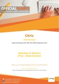 1Y0-241 Exam Questions - Verified Citrix 1Y0-1Y0-241 Exam Questions - Verified Citrix 1Y0-241 Dumps 2021241 Dumps 2021