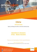 1Y0-231 Exam Questions - Verified Citrix 1Y0-231 Dumps 2021