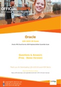 1Z0-1033-20 Exam Questions - Verified Oracle 1Z0-1033-20 Dumps 2021