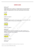 American Public University CHEMISTRY CHEM 133 CHEM133 LESSON 7 QUIZ_2021