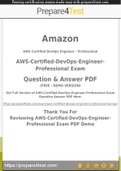 Prepare4test AWS-Certified-DevOps-Engineer-Professional Dumps - 3 Easy Steps To Pass