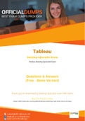 Desktop-Specialist Exam Questions - Verified Tableau Desktop-Specialist Dumps 2021