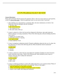  ATI PN(ATIPN) PHARMACOLOGY REVIEW 100% CORRECT GUIDE 