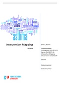 Intervention mapping (IT3) - Astma - BEOORDELING: 8,9!
