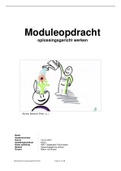 Moduleopdracht Oplossingsgericht werken juni 2021, cijfer 9,3! Inclusief beoordeling en exameninformatie