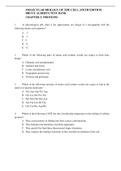 CHAPTER 03 PROTEINS MOLECULAR BIOLOGY OF THE CELL, SIXTH EDITION BRUCE ALBERTS TEST BANK QUESTIONS WITH ANSWER KEY