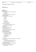 NR 340 HESI Week 8 FINAL EXAM-160 Question Answers, NR 340 Week 3 Exam 1 Studyguide, NR 340 Week 1 Medication Exam, NR 340-Exam 2 Study Guide, NR 340 CRITICAL CARE FINAL Study Guide