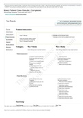 NURS 261 Basic Patient Case Patient interaction Shadow Health GRADED A