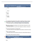 Defense Acquisition University CLC CLC 056| CLC 056 (7 sets for the final exams) Complete questions and answers