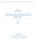 Samenvatting LKT Rekenen en wiskunde in de praktijk - Kennisbasis theoretische deel