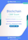 Blockchain CBBF Dumps - The Best Way To Succeed in Your CBBF Exam