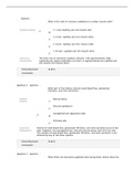 NURSING NR 507 Advanced Patholphysiology Midterm Week 4 Questions And Answers( Rated A)