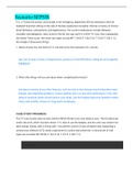 (answered) Scenario-SEPSIS P.S., a 76-year-old woman, was brought to the emergency department (ED) by ambulance after her husband found her sitting on the side of the bed, awake but nonverbal. 