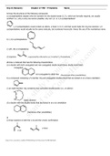 Hunter College, CUNY - CHEMISTRY 222Chap 16 Pi Systems F18 HW KEY