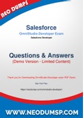 Updated Salesforce OmniStudio-Developer PDF Dumps - New OmniStudio-Developer Questions