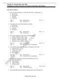 Structure and Function of the Body 16th Edition Patton Test Bank