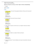 BIOLOGY 206 OpenStax Microbiology Test Bank  Chapter 16: Disease and Epidemiology