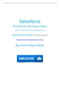 Updated OmniStudio-Developer Dumps Questions With [2021] OmniStudio-Developer Exam Dumps Be Certified Easily