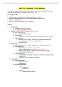 PN2 2571- Module 5 Quiz Review.