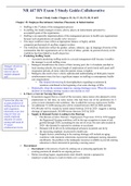 NR 447 RN Exam 3 Study Guide-Collaborative