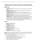 NUR 2407-FINAL EXAM STUDY GUIDE