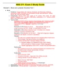 NSG 211- Exam 3 Study Guide.