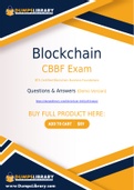 Blockchain CBBF Dumps - You Can Pass The CBBF Exam On The First Try