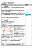 Samenvatting Biologie Leerdoelen (UITGEBREID) | Hormonen & Zenuwstelsel