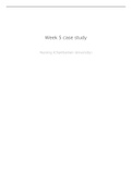 Case nursing (nur 601) Primary Care of the Maturing and Aged Family Diabetes case study 