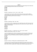 FIN MISC-Finance Exam 1 Practice Problems with Answers