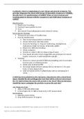 NURSING 3081 peds capstone Questions and Answers solutions | Download To Score A