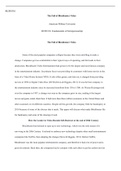 BUSN316  Wk  5.docx  BUSN316  The Fall of Blockbuster Video  American Military University   BUSN316: Fundamentals of Entrepreneurship   The Fall of Blockbuster Video  Some of the most popular companies collapse because they were unwilling to make a change