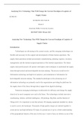 Analysing New Technology 1.doc    Analysing New Technology That Will Change the Current Paradigm of Logistics of  Supply Chains  SCMG501  SCMG501 I001 Fall 20  Week 8  American Public University System  BUSN697 D001 Winter 2021  Analysing New Technology T