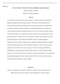 DEFM410  Assignment  2.docx    DEFM 410  Center of Disease Control & Prevention: Building Evaluation Capacity  American Military University DEFM 410: Program Appraisal   Abstract  Over the last few decades there has been an increase in evidence based deci