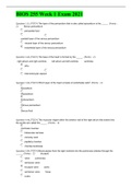 BIOS 255 Week 1 Exam 2021.